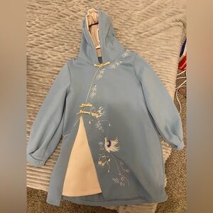 Chinese style hanfu Long Hoodie